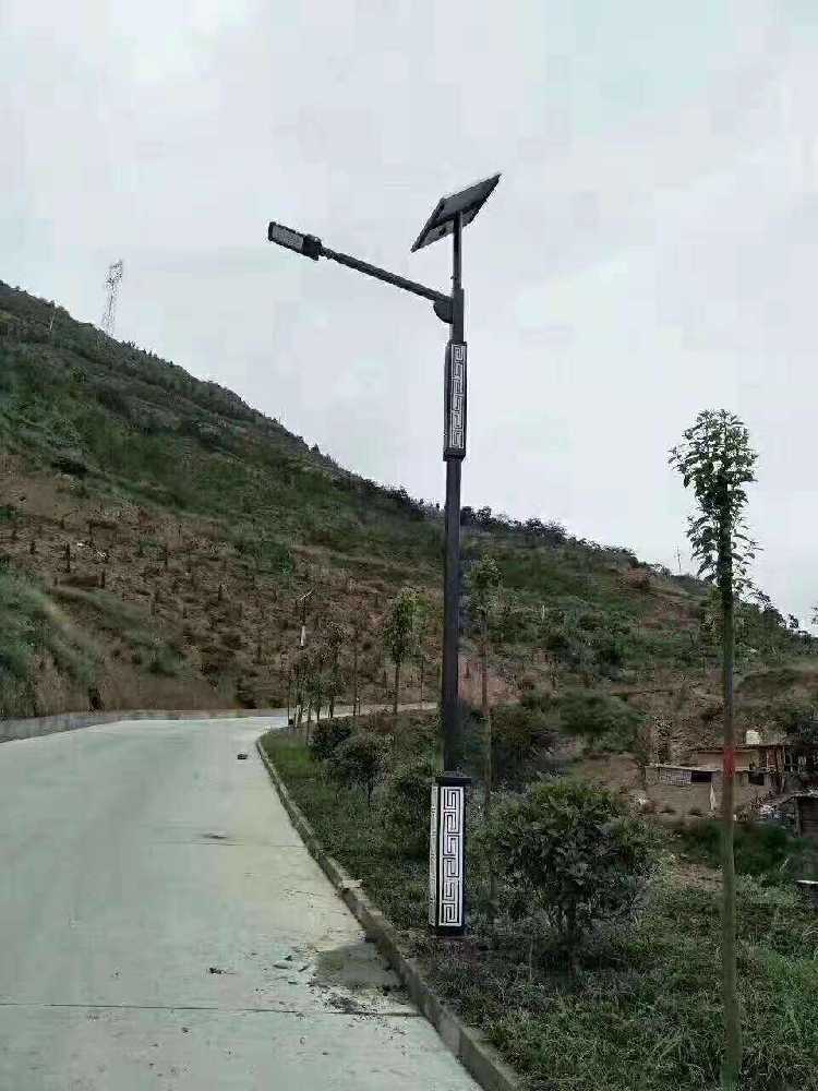 泸定县仿古太阳能路灯